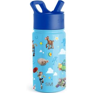 imageSimple Modern Kids Summit Water Bottle with Straw Lid  Disney Pixar Monsters Inc 18oz Stainless Steel Cup Insulated Tumbler for Boys Girls School  Dream TeamDisneyToy Story Andys Toys