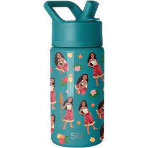 imageSimple Modern Kids Summit Water Bottle with Straw Lid  Disney Pixar Monsters Inc 18oz Stainless Steel Cup Insulated Tumbler for Boys Girls School  Dream TeamDisneyMoana Oceana
