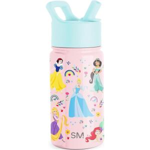 imageSimple Modern Kids Summit Water Bottle with Straw Lid  Disney Pixar Monsters Inc 18oz Stainless Steel Cup Insulated Tumbler for Boys Girls School  Dream TeamDisneyPrincess Rainbows