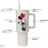 imageSimple Modern Disney 40 oz Tumbler with Handle and Straw Lid  Insulated Reusable Stainless Steel Water Bottle Travel Mug  Gifts for Women Men Him Her  Trek Collection  40oz  Seal of a PrincessDisney Minnie Mouse Love