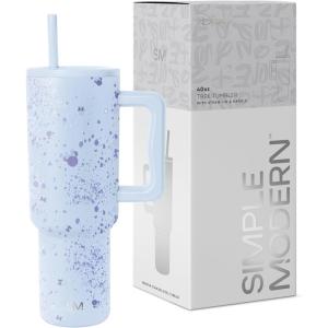 imageSimple Modern Disney 40 oz Tumbler with Handle and Straw Lid  Insulated Reusable Stainless Steel Water Bottle Travel Mug  Gifts for Women Men Him Her  Trek Collection  40oz  Seal of a PrincessDisney Minnie Specktacular