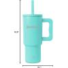 imageSimple Modern Barbie Kids 24 oz Tumbler with Handle and Silicone Straw Lid  Spill Proof Leak Resistant  Reusable Stainless Steel Bottle  Gift Kids Boys Girls  Trek Collection  Barbie CheckmateOcean Water