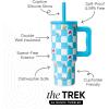 imageSimple Modern Barbie Kids 24 oz Tumbler with Handle and Silicone Straw Lid  Spill Proof Leak Resistant  Reusable Stainless Steel Bottle  Gift Kids Boys Girls  Trek Collection  Barbie CheckmateSmurfs Checkmate