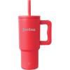 imageSimple Modern Barbie Kids 24 oz Tumbler with Handle and Silicone Straw Lid  Spill Proof Leak Resistant  Reusable Stainless Steel Bottle  Gift Kids Boys Girls  Trek Collection  Barbie CheckmateRadiate Red