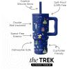 imageSimple Modern Barbie Kids 24 oz Tumbler with Handle and Silicone Straw Lid  Spill Proof Leak Resistant  Reusable Stainless Steel Bottle  Gift Kids Boys Girls  Trek Collection  Barbie CheckmateDisney Princess Dreams