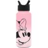 imageSimple Modern Disney Princess Water Bottle with Straw Lid Vacuum Insulated Stainless Steel Metal Thermos  Gifts for Women Reusable Leak Proof Flask  Summit Collection  32oz Seal of a PrincessDisney Minnie Mouse on Blush