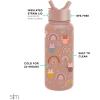 imageSimple Modern Disney Princess Water Bottle with Straw Lid Vacuum Insulated Stainless Steel Metal Thermos  Gifts for Women Reusable Leak Proof Flask  Summit Collection  32oz Seal of a PrincessDisney Mauve Minnie