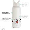 imageSimple Modern Disney Princess Water Bottle with Straw Lid Vacuum Insulated Stainless Steel Metal Thermos  Gifts for Women Reusable Leak Proof Flask  Summit Collection  32oz Seal of a PrincessDisney Mickey Mouse Dances