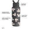 imageSimple Modern Disney Princess Water Bottle with Straw Lid Vacuum Insulated Stainless Steel Metal Thermos  Gifts for Women Reusable Leak Proof Flask  Summit Collection  32oz Seal of a PrincessDisney Mickey All Ears