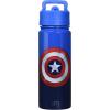 imageSimple Modern Kids Summit Water Bottle with Straw Lid  Teenage Mutant Ninja Turtles 18oz Stainless Steel Cu Insulated Tumbler for Boys School  TMNT Turtles UniteMarvelCaptain America Shield