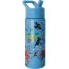 imageSimple Modern Kids Summit Water Bottle with Straw Lid  Teenage Mutant Ninja Turtles 18oz Stainless Steel Cu Insulated Tumbler for Boys School  TMNT Turtles UniteMarvelAvengers Heroes