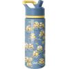 imageSimple Modern Kids Summit Water Bottle with Straw Lid  Teenage Mutant Ninja Turtles 18oz Stainless Steel Cu Insulated Tumbler for Boys School  TMNT Turtles UniteMinions Unite