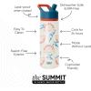 imageSimple Modern Kids Summit Water Bottle with Straw Lid  Teenage Mutant Ninja Turtles 18oz Stainless Steel Cu Insulated Tumbler for Boys School  TMNT Turtles UniteDC Comics Superman Stand for Hope