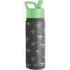 imageSimple Modern Kids Summit Water Bottle with Straw Lid  Teenage Mutant Ninja Turtles 18oz Stainless Steel Cu Insulated Tumbler for Boys School  TMNT Turtles UniteStar WarsGrogu Force Strong