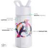 imageSimple Modern Kids Summit Water Bottle with Straw Lid  Teenage Mutant Ninja Turtles 18oz Stainless Steel Cu Insulated Tumbler for Boys School  TMNT Turtles UniteMarvelAvengers Assemble