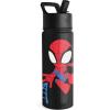 imageSimple Modern Kids Summit Water Bottle with Straw Lid  Teenage Mutant Ninja Turtles 18oz Stainless Steel Cu Insulated Tumbler for Boys School  TMNT Turtles UniteMarvelSpidey Kid