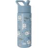 imageSimple Modern Kids Summit Water Bottle with Straw Lid  Teenage Mutant Ninja Turtles 18oz Stainless Steel Cu Insulated Tumbler for Boys School  TMNT Turtles UniteStar Wars R2D2 Rebel Droid