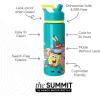imageSimple Modern Kids Summit Water Bottle with Straw Lid  Teenage Mutant Ninja Turtles 18oz Stainless Steel Cu Insulated Tumbler for Boys School  TMNT Turtles UniteSpongeBob Pals