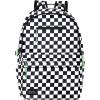 imageSimple Modern Teenage Mutant Ninja Turtles Ellis Backpack for School  Medium 20L Elementary Middle and High School Bookbag for Kids and Teens  Girls and Boys  TMNT GraffitiPattern Black and White Checkmate