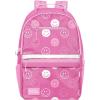 imageSimple Modern Teenage Mutant Ninja Turtles Ellis Backpack for School  Medium 20L Elementary Middle and High School Bookbag for Kids and Teens  Girls and Boys  TMNT GraffitiPattern Pink Happy Faces