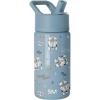 imageSimple Modern Kids Summit Water Bottle with Straw Lid  Teenage Mutant Ninja Turtles 18oz Stainless Steel Cu Insulated Tumbler for Boys School  TMNT Turtles UniteStar Wars R2D2 Rebel Droid