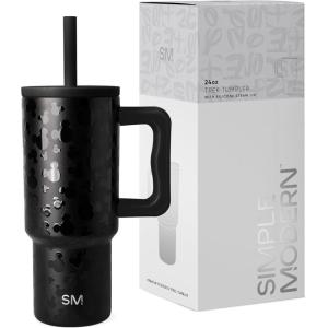 imageSimple Modern Barbie Kids 24 oz Tumbler with Handle and Silicone Straw Lid  Spill Proof Leak Resistant  Reusable Stainless Steel Bottle  Gift Kids Boys Girls  Trek Collection  Barbie CheckmateDisney Iconic Mickey
