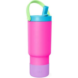 imageSimple Modern Barbie Kids 24 oz Tumbler with Handle and Silicone Straw Lid  Spill Proof Leak Resistant  Reusable Stainless Steel Bottle  Gift Kids Boys Girls  Trek Collection  Barbie CheckmateMultiColor 80s Mix