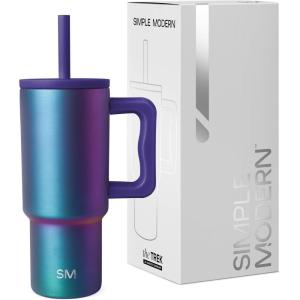 imageSimple Modern Barbie Kids 24 oz Tumbler with Handle and Silicone Straw Lid  Spill Proof Leak Resistant  Reusable Stainless Steel Bottle  Gift Kids Boys Girls  Trek Collection  Barbie CheckmatePrism