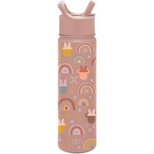 imageSimple Modern Disney Princess Water Bottle with Straw Lid Vacuum Insulated Stainless Steel Metal Thermos  Gifts for Women Reusable Leak Proof Flask  Summit Collection  32oz Seal of a PrincessDisney Mauve Minnie