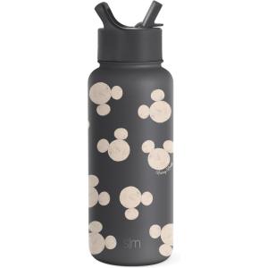 imageSimple Modern Disney Princess Water Bottle with Straw Lid Vacuum Insulated Stainless Steel Metal Thermos  Gifts for Women Reusable Leak Proof Flask  Summit Collection  32oz Seal of a PrincessDisney Mickey All Ears