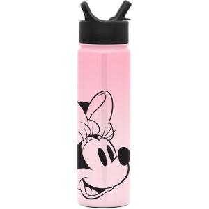imageSimple Modern Disney Princess Water Bottle with Straw Lid Vacuum Insulated Stainless Steel Metal Thermos  Gifts for Women Reusable Leak Proof Flask  Summit Collection  32oz Seal of a PrincessDisney Minnie Mouse on Blush