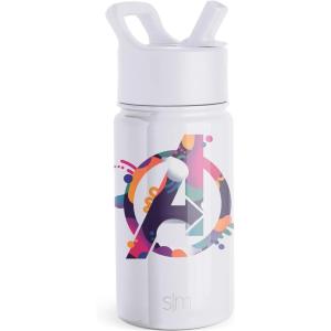 imageSimple Modern Kids Summit Water Bottle with Straw Lid  Teenage Mutant Ninja Turtles 18oz Stainless Steel Cu Insulated Tumbler for Boys School  TMNT Turtles UniteMarvelAvengers Assemble