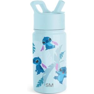 imageSimple Modern Kids Summit Water Bottle with Straw Lid  Teenage Mutant Ninja Turtles 18oz Stainless Steel Cu Insulated Tumbler for Boys School  TMNT Turtles UniteDisneyTropical Stitch