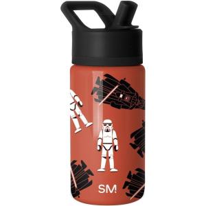 imageSimple Modern Kids Summit Water Bottle with Straw Lid  Teenage Mutant Ninja Turtles 18oz Stainless Steel Cu Insulated Tumbler for Boys School  TMNT Turtles UniteStar Wars Here Comes Trouble