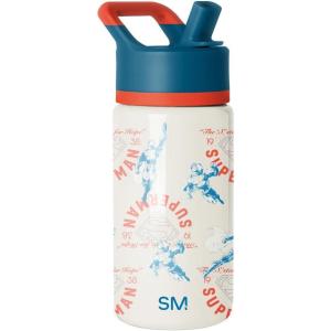 imageSimple Modern Kids Summit Water Bottle with Straw Lid  Teenage Mutant Ninja Turtles 18oz Stainless Steel Cu Insulated Tumbler for Boys School  TMNT Turtles UniteDC Comics Superman Stand for Hope