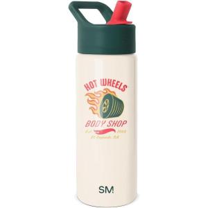 imageSimple Modern Kids Summit Water Bottle with Straw Lid  Teenage Mutant Ninja Turtles 18oz Stainless Steel Cu Insulated Tumbler for Boys School  TMNT Turtles UniteHot Wheels Body Shop