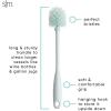 imageSimple Modern Bottle Brush for Cleaning Baby Bottles Tumblers Water Bottles Mugs Cups and MoreWinter White