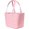 imageSimple Modern Large Beach Bag  Disney Waterproof Getaway Rubber Tote with Zipper Pocket for Travel Pool Boat Groceries Sports  Mickey Mouse on Sea Glass SageBlush