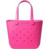 imageSimple Modern Large Beach Bag  Disney Waterproof Getaway Rubber Tote with Zipper Pocket for Travel Pool Boat Groceries Sports  Mickey Mouse on Sea Glass SageMalibu