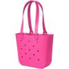imageSimple Modern Large Beach Bag  Disney Waterproof Getaway Rubber Tote with Zipper Pocket for Travel Pool Boat Groceries Sports  Mickey Mouse on Sea Glass SageMalibu