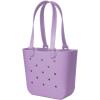 imageSimple Modern Large Beach Bag  Disney Waterproof Getaway Rubber Tote with Zipper Pocket for Travel Pool Boat Groceries Sports  Mickey Mouse on Sea Glass SagePurple Breeze