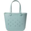imageSimple Modern Large Beach Bag  Disney Waterproof Getaway Rubber Tote with Zipper Pocket for Travel Pool Boat Groceries Sports  Mickey Mouse on Sea Glass SageSea Glass Sage
