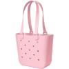imageSimple Modern Large Beach Bag  Disney Waterproof Getaway Rubber Tote with Zipper Pocket for Travel Pool Boat Groceries Sports  Mickey Mouse on Sea Glass SageBlush