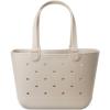 imageSimple Modern Large Beach Bag  Disney Waterproof Getaway Rubber Tote with Zipper Pocket for Travel Pool Boat Groceries Sports  Mickey Mouse on Sea Glass SageAlmond Birch