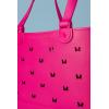 imageSimple Modern Large Beach Bag  Disney Waterproof Getaway Rubber Tote with Zipper Pocket for Travel Pool Boat Groceries Sports  Mickey Mouse on Sea Glass SageDisney Minnie Mouse Ears