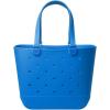 imageSimple Modern Large Beach Bag  Disney Waterproof Getaway Rubber Tote with Zipper Pocket for Travel Pool Boat Groceries Sports  Mickey Mouse on Sea Glass SageSupersonic Blue