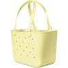 imageSimple Modern Large Beach Bag  Disney Waterproof Getaway Rubber Tote with Zipper Pocket for Travel Pool Boat Groceries Sports  Mickey Mouse on Sea Glass SageButtercup