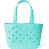 imageSimple Modern Large Beach Bag  Disney Waterproof Getaway Rubber Tote with Zipper Pocket for Travel Pool Boat Groceries Sports  Mickey Mouse on Sea Glass SageOcean Water