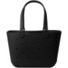 imageSimple Modern Large Beach Bag  Disney Waterproof Getaway Rubber Tote with Zipper Pocket for Travel Pool Boat Groceries Sports  Mickey Mouse on Sea Glass SageMidnight Black