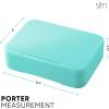 imageSimple Modern Marvel Bento Lunch Box for Kids  BPA Free Leakproof Dishwasher Safe  Lunch Container for Girls and Boys Toddlers  Porter Collection  5 Compartments  Go Spidey GoOcean Water